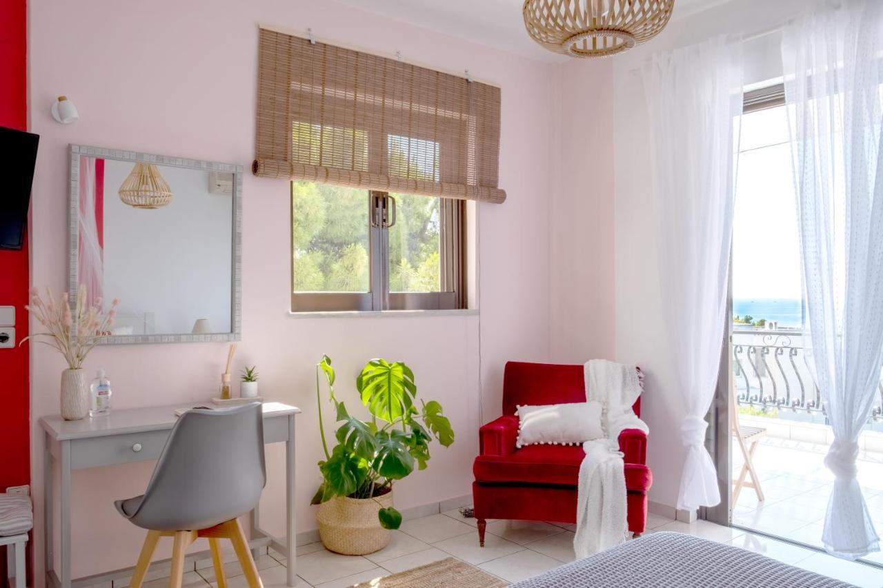 Pefkides Aegina Boutique Apartments Agia Marina  エクステリア 写真